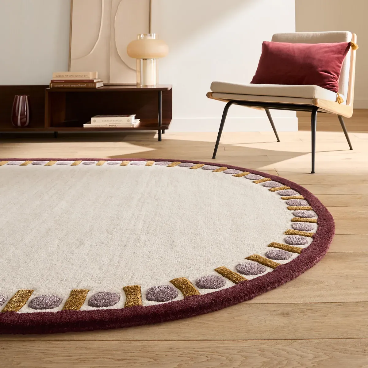Vlada Oval Rug - Multi-Coloured, Wool product