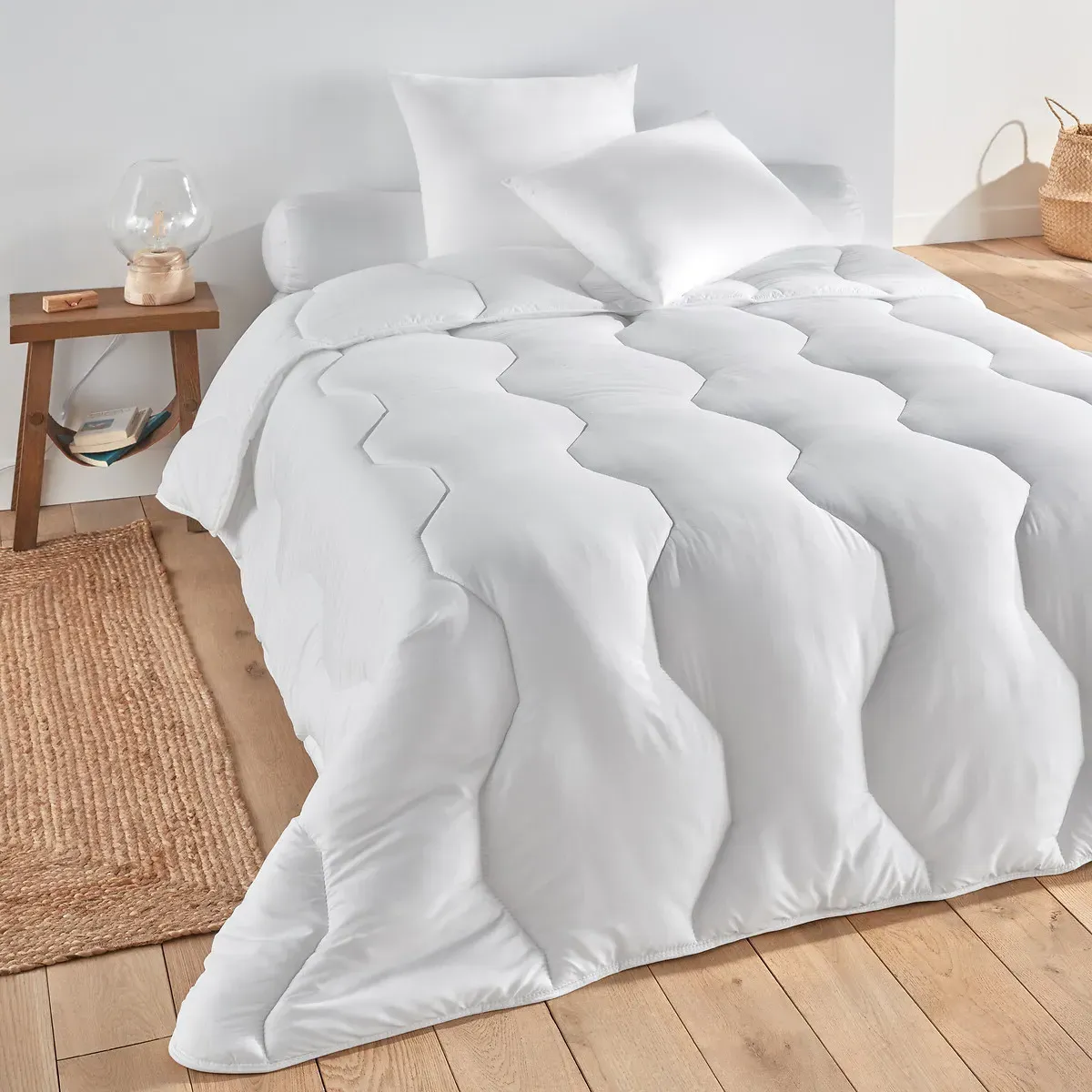 Warm Duvet Washable at 95° - White, Microfibre product