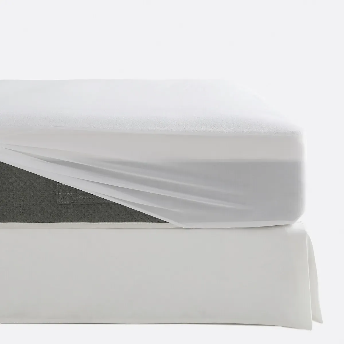 Waterproof Microfibre Mattress Protector - White product