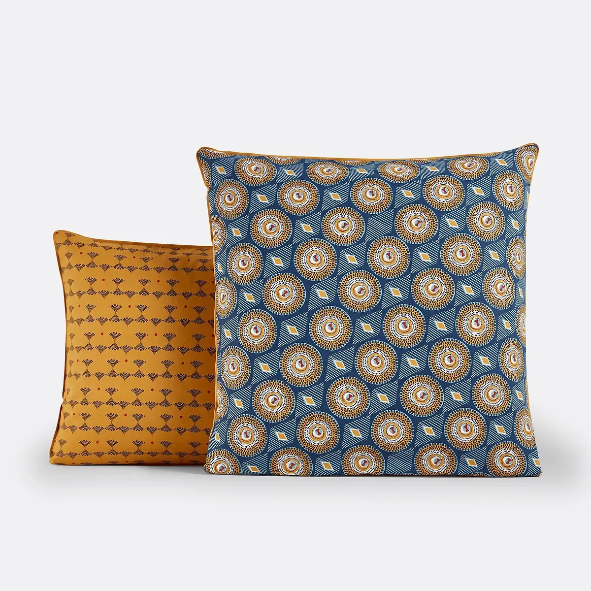 Wax Cotton Pillowcase - Blue, Cotton product