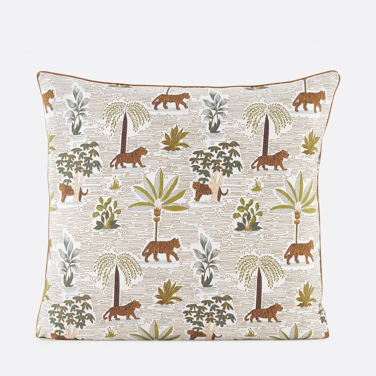 Wila Jungle Print Pillowcase - Animal Print, Washed Cotton product