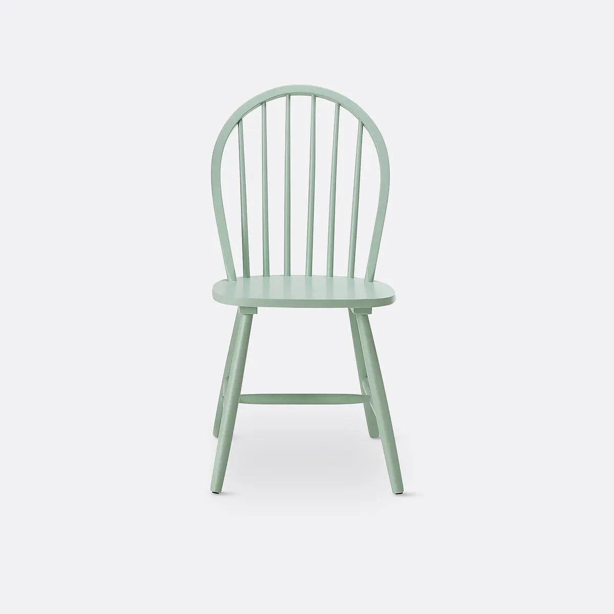 Windsor Spindle Back Chair - Sea Green, Rubberwood alternate view