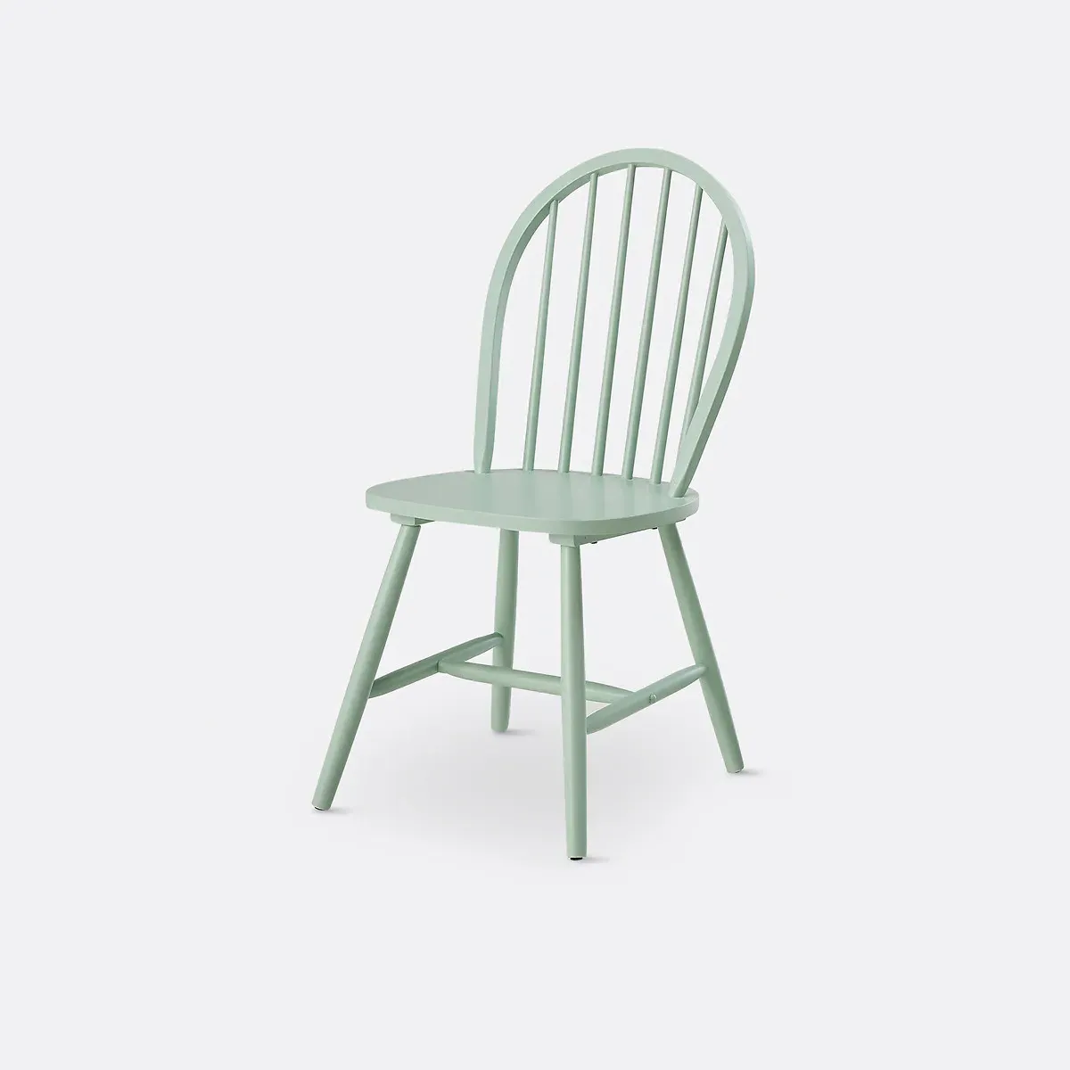 Windsor Spindle Back Chair - Sea Green, Rubberwood product
