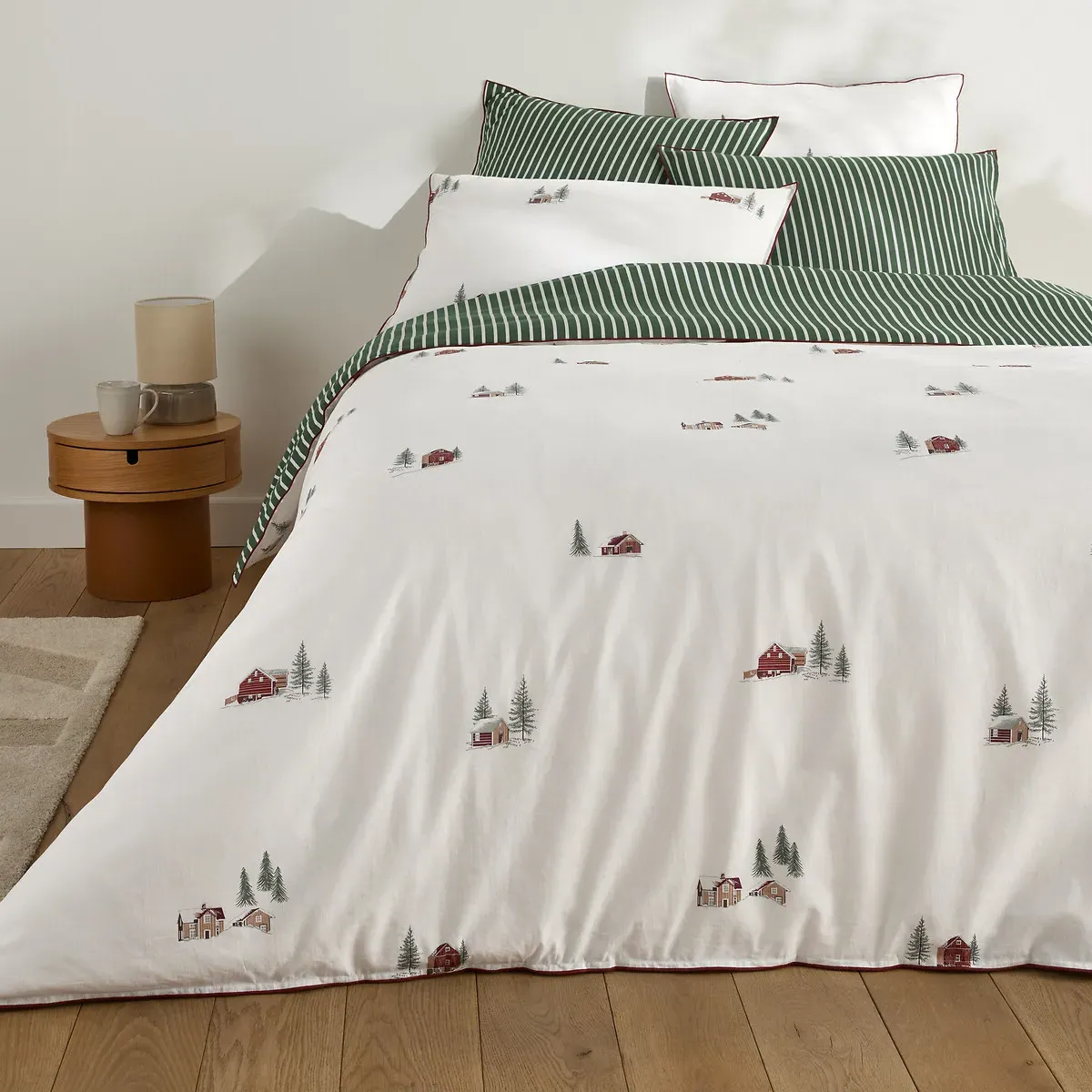 Woodhouse Duvet Cover - Printed, Washed Cotton alternate view