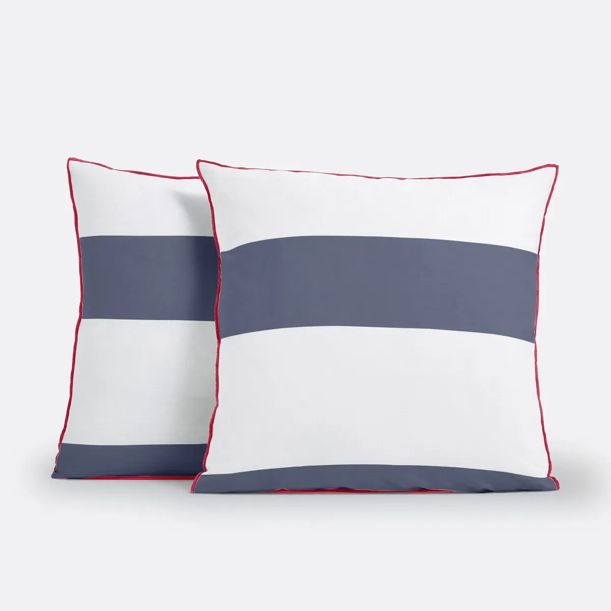 Yacht Striped Pillowcase - Blue, Cotton alternate view