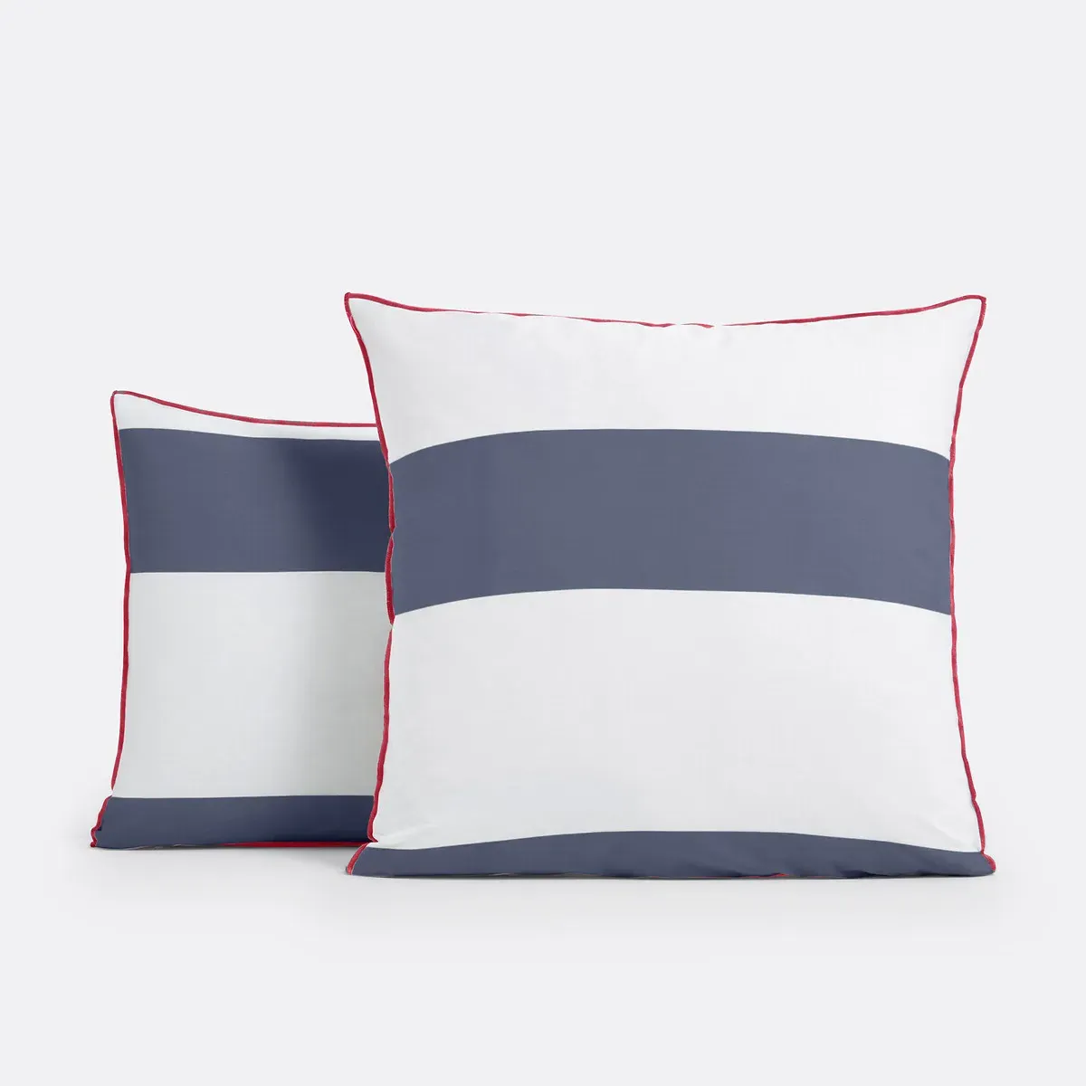 Yacht Striped Pillowcase - Blue, Cotton product