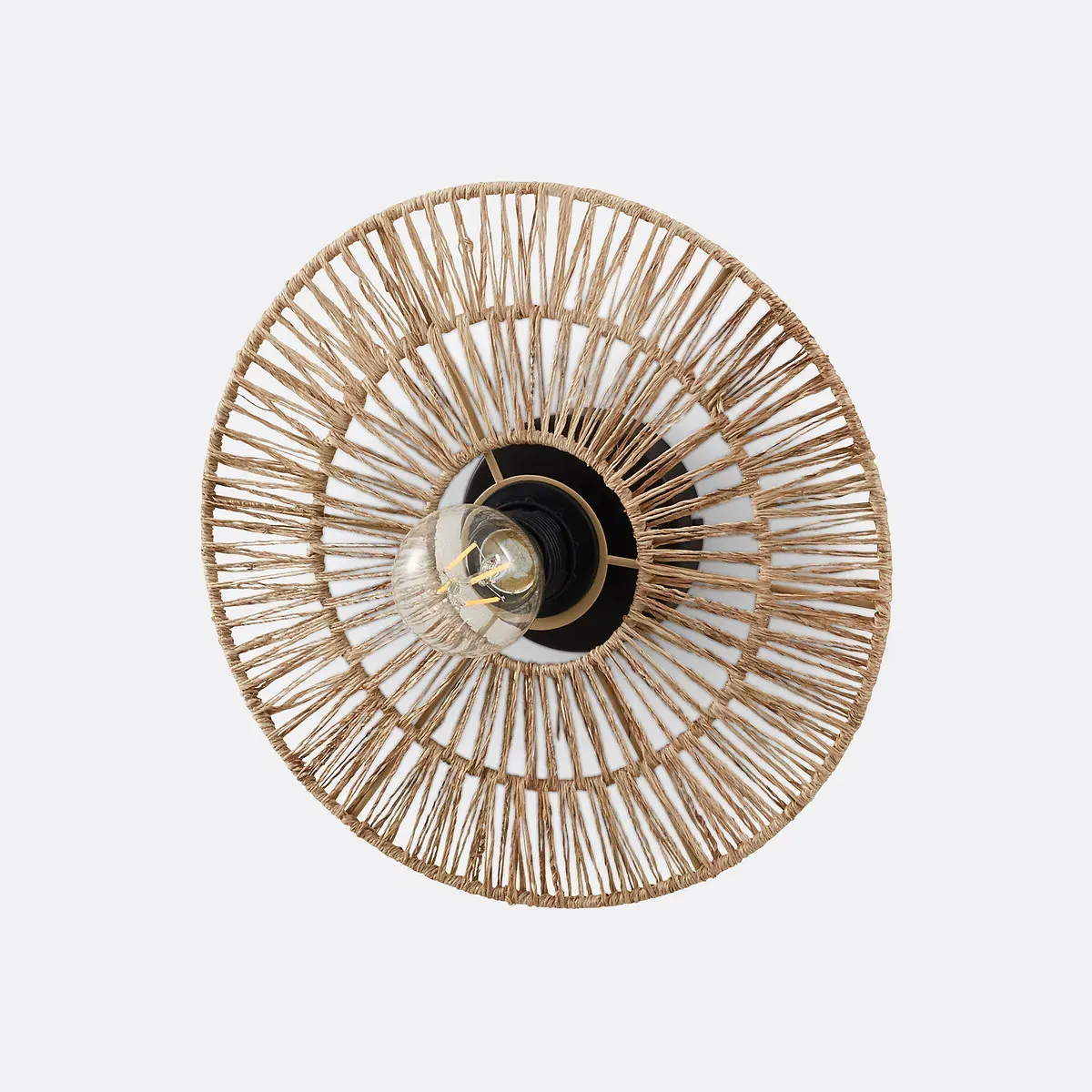 Yaku Circular Wall & Ceiling Light 30cm - Natural, Hemp product