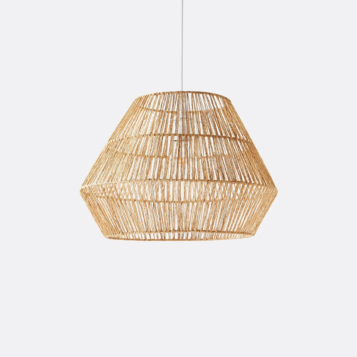 Yaku Round Ceiling Lightshade - Natural, Hemp product