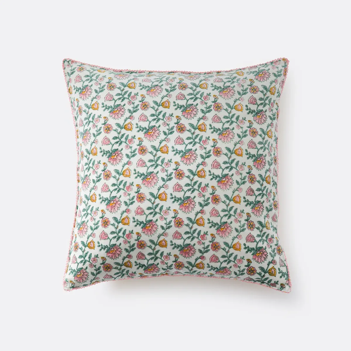 Yassia Cushion Cover - Multi-Coloured, Cotton Velvet product