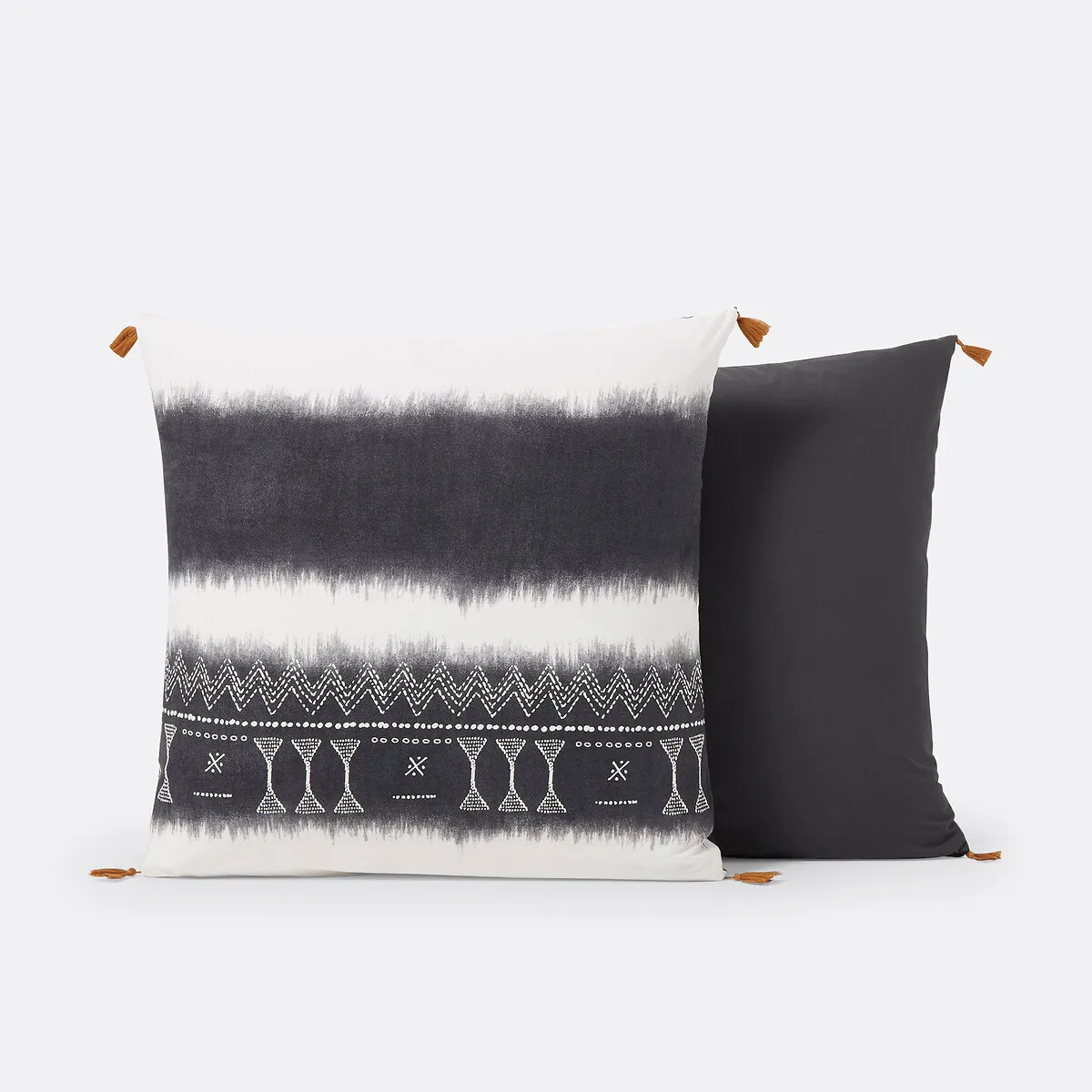 Yoruba Washed Cotton Pillowcase - Tie Dye Print alternate view