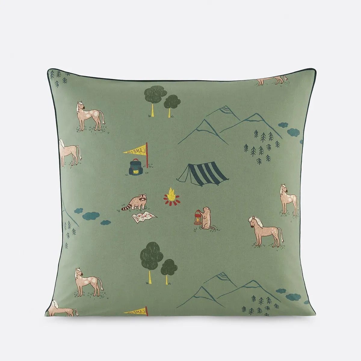 Yosemite Camp Animal Print Pillowcase - Cotton product