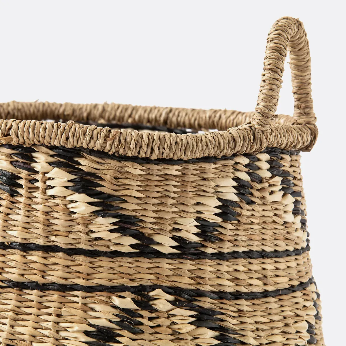 Zac Round Basket - Natural, Seagrass alternate view