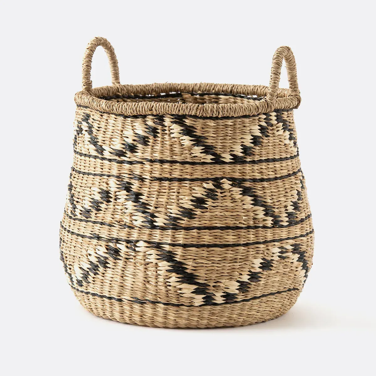 Zac Round Basket - Natural, Seagrass product