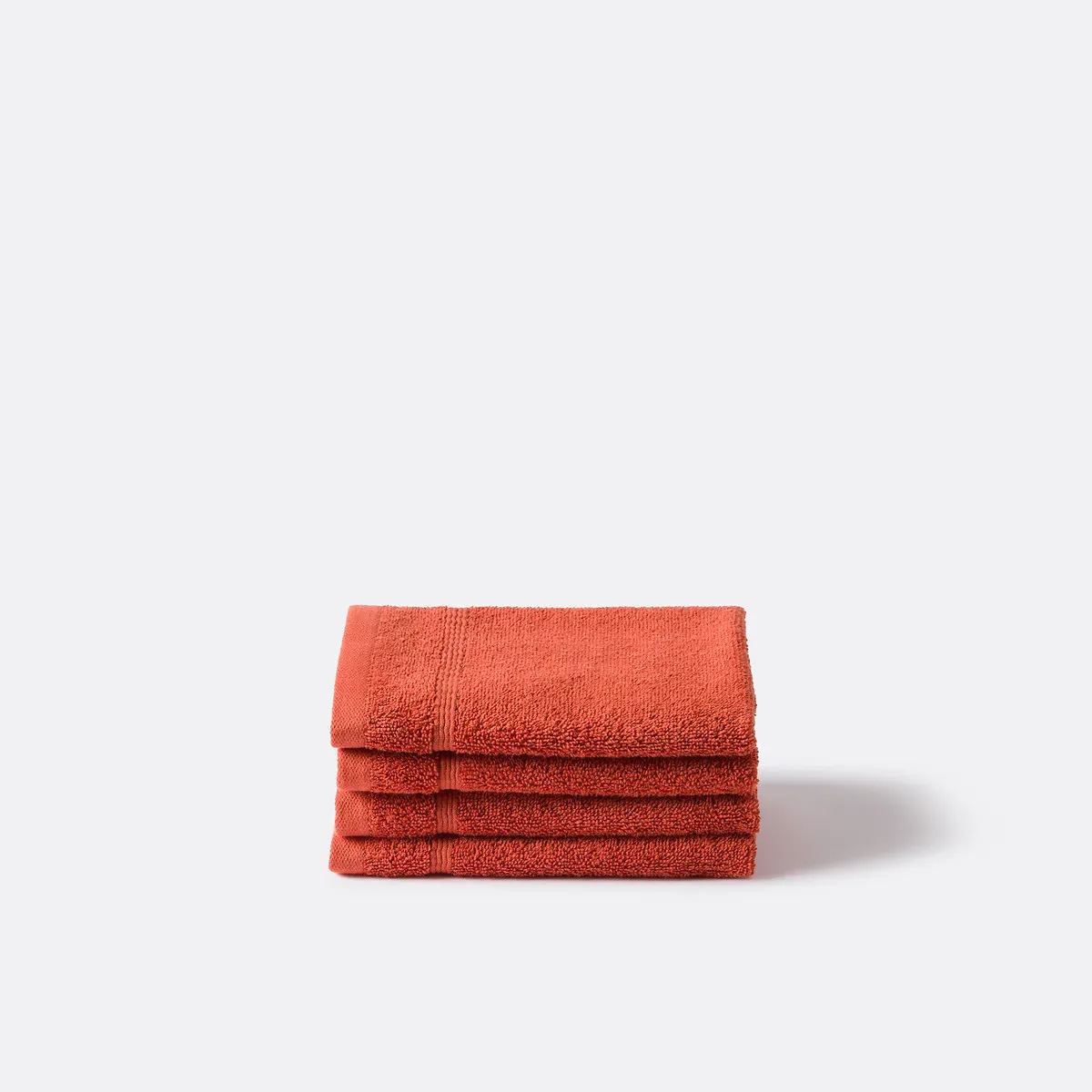Zavara Set of 4 Guest Towels 600g/m² - Guava, Cotton product