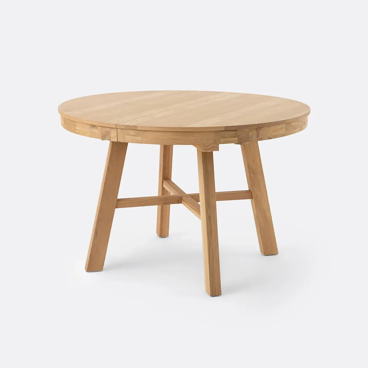 Zebarn Round Extendable Dining Table - Oak product
