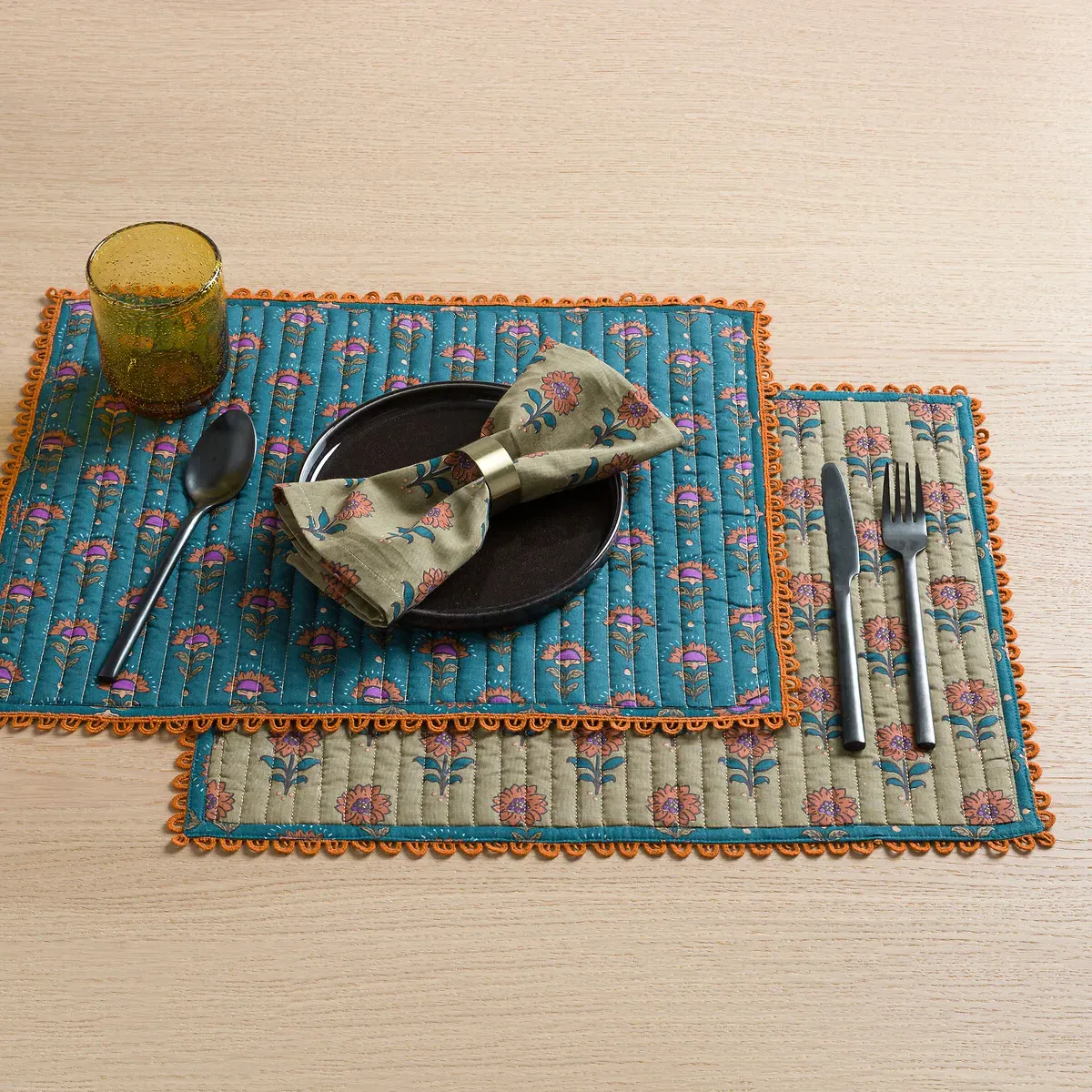 Zephyr Set of 2 Placemats - Printed, Cotton Voile product