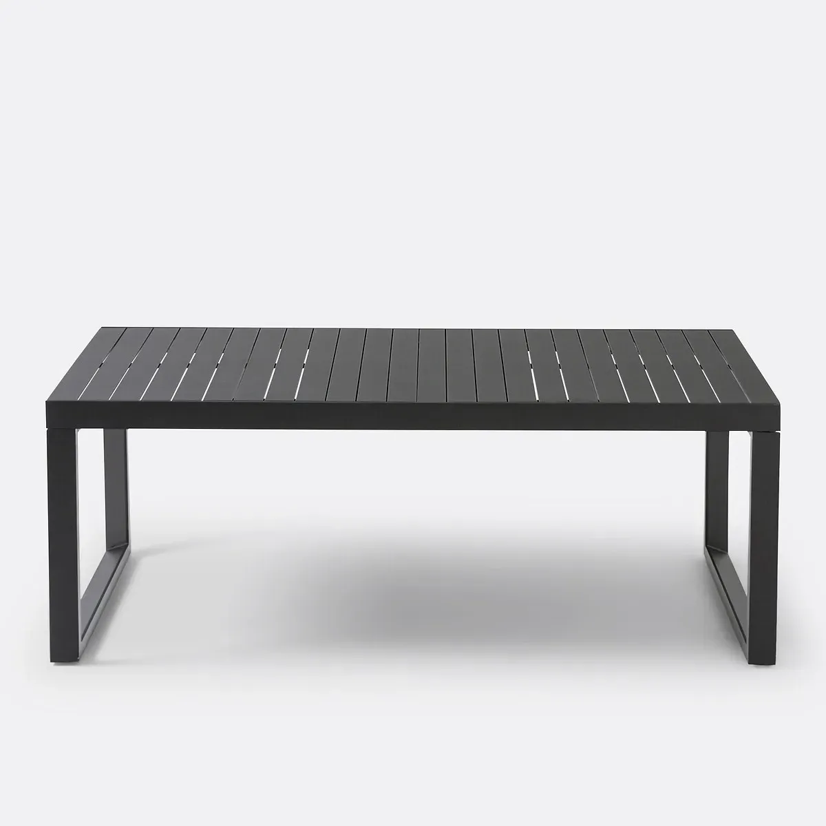 Zory Extendable Garden Table Seats 10 - Black, Aluminium alternate view