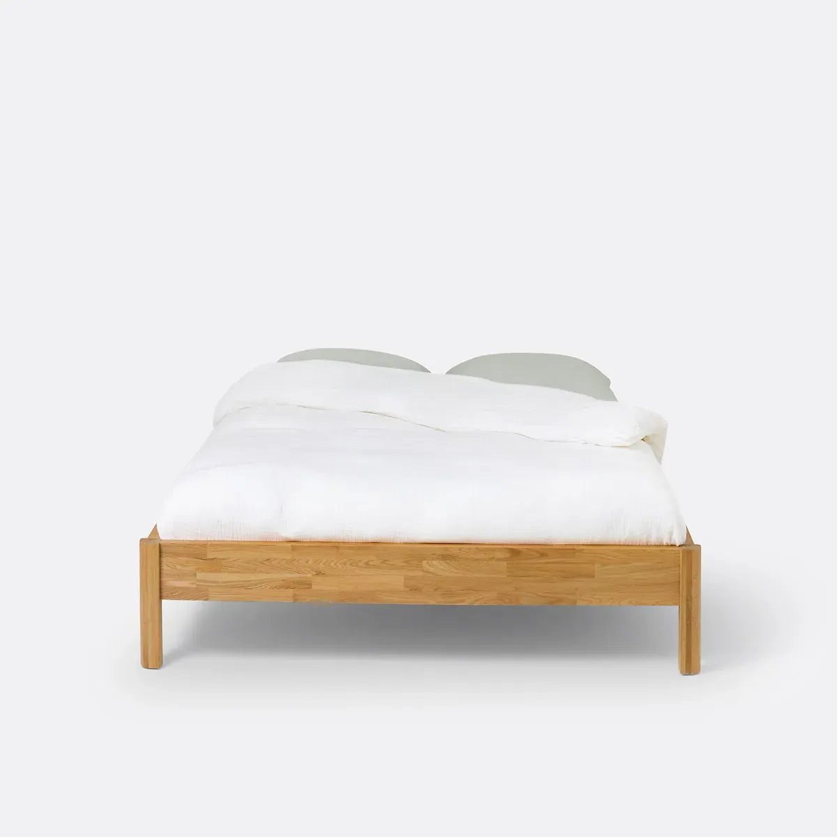 Zulda Super King Bed Frame with Bed Base - Natural Light Oak alternate view