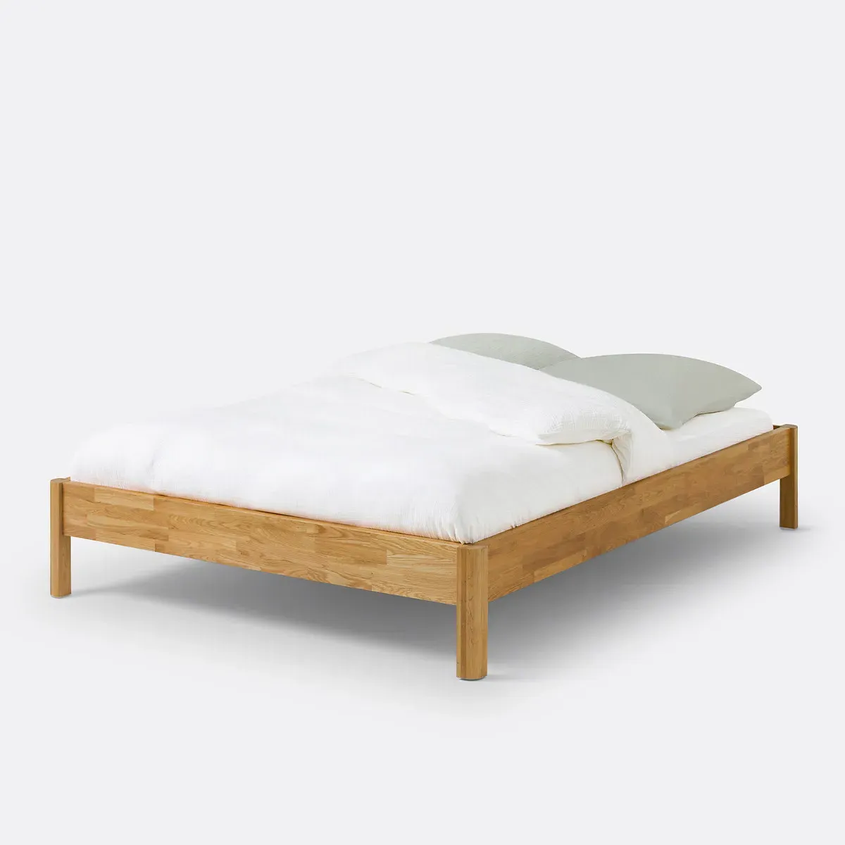 Zulda Super King Bed Frame with Bed Base - Natural Light Oak product
