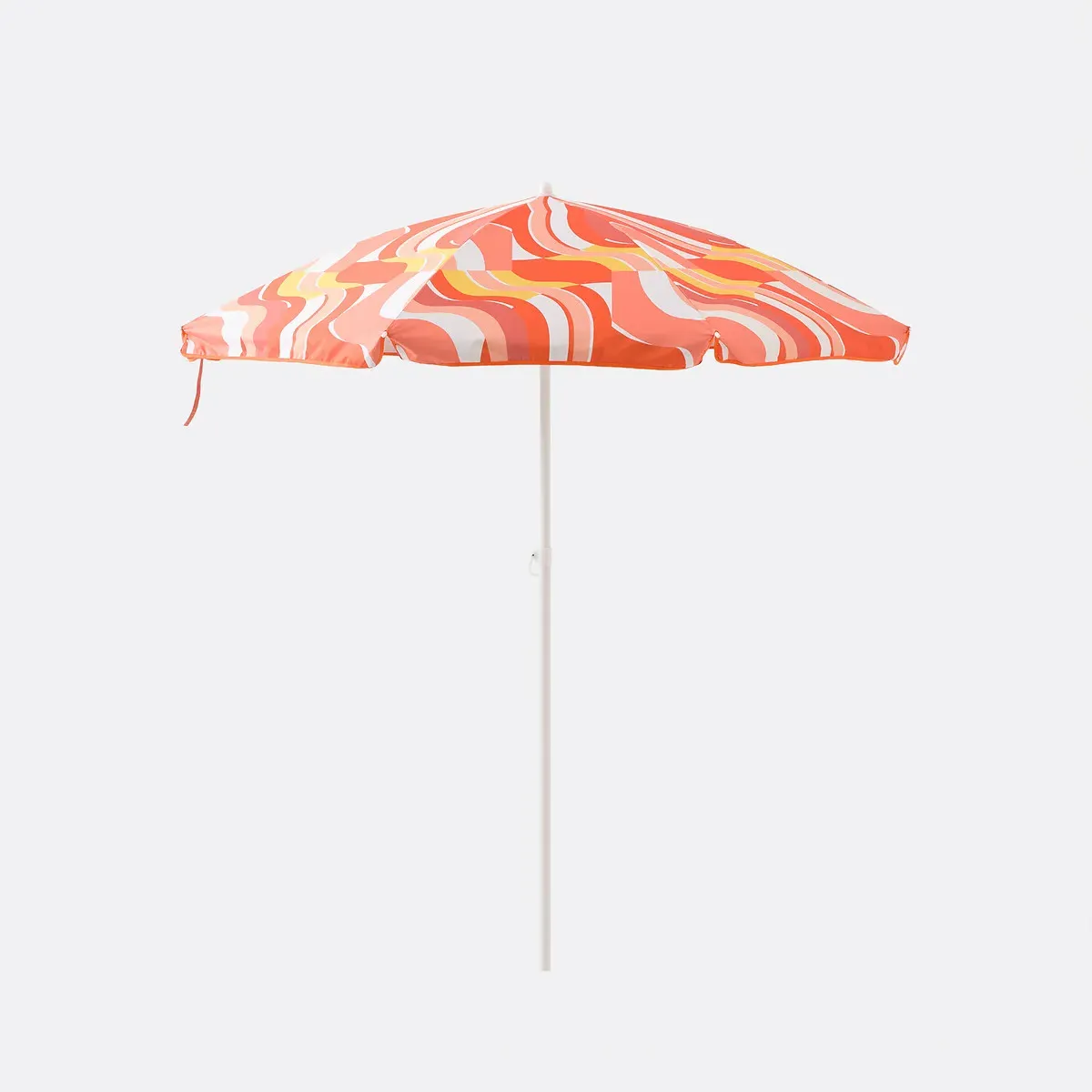 Songe Graphic Print Garden Parasol - Orange, Polyester product