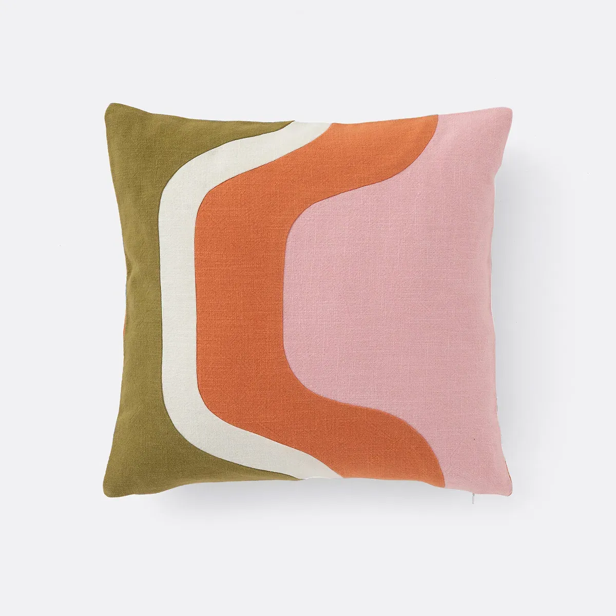 Wonder Square Cushion Cover - Pink, Cotton product