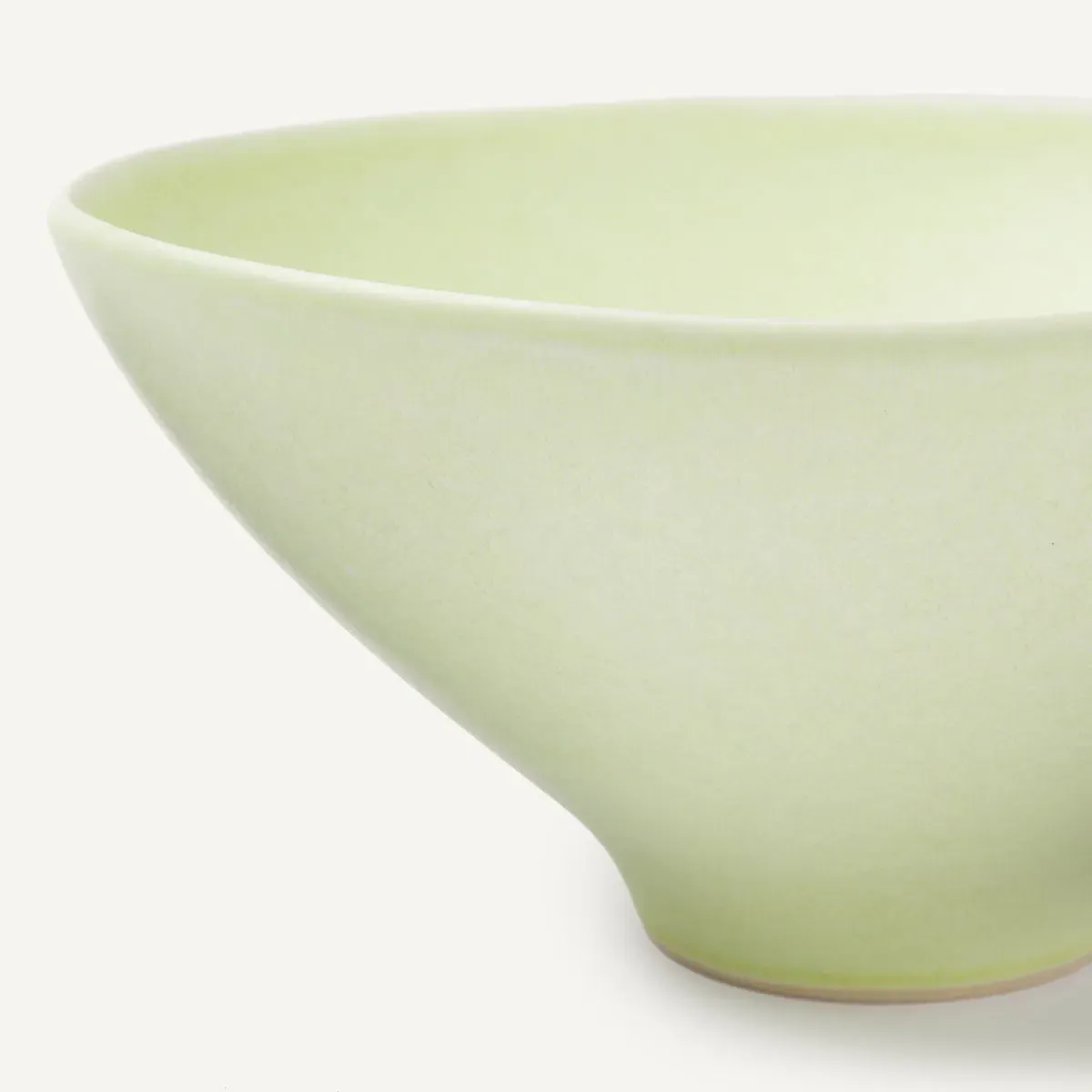 Ritual Stoneware Salad Bowl - Lime Green alternate view