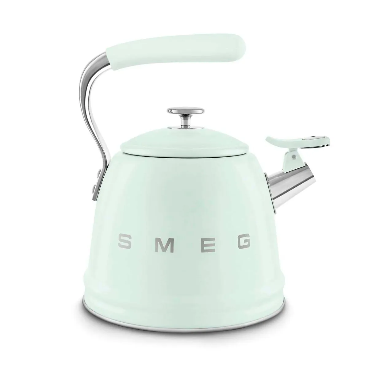 WKF01 Stovetop Whistling Kettle - Green, Stainless Steel alternate view