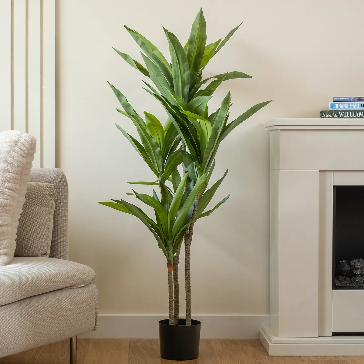 Artificial Real Touch Dracaena Tree - Green product