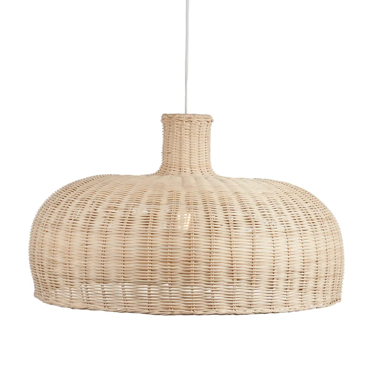 Callwell Rattan Dome Easy-Fit Pendant Shade - Natural alternate view