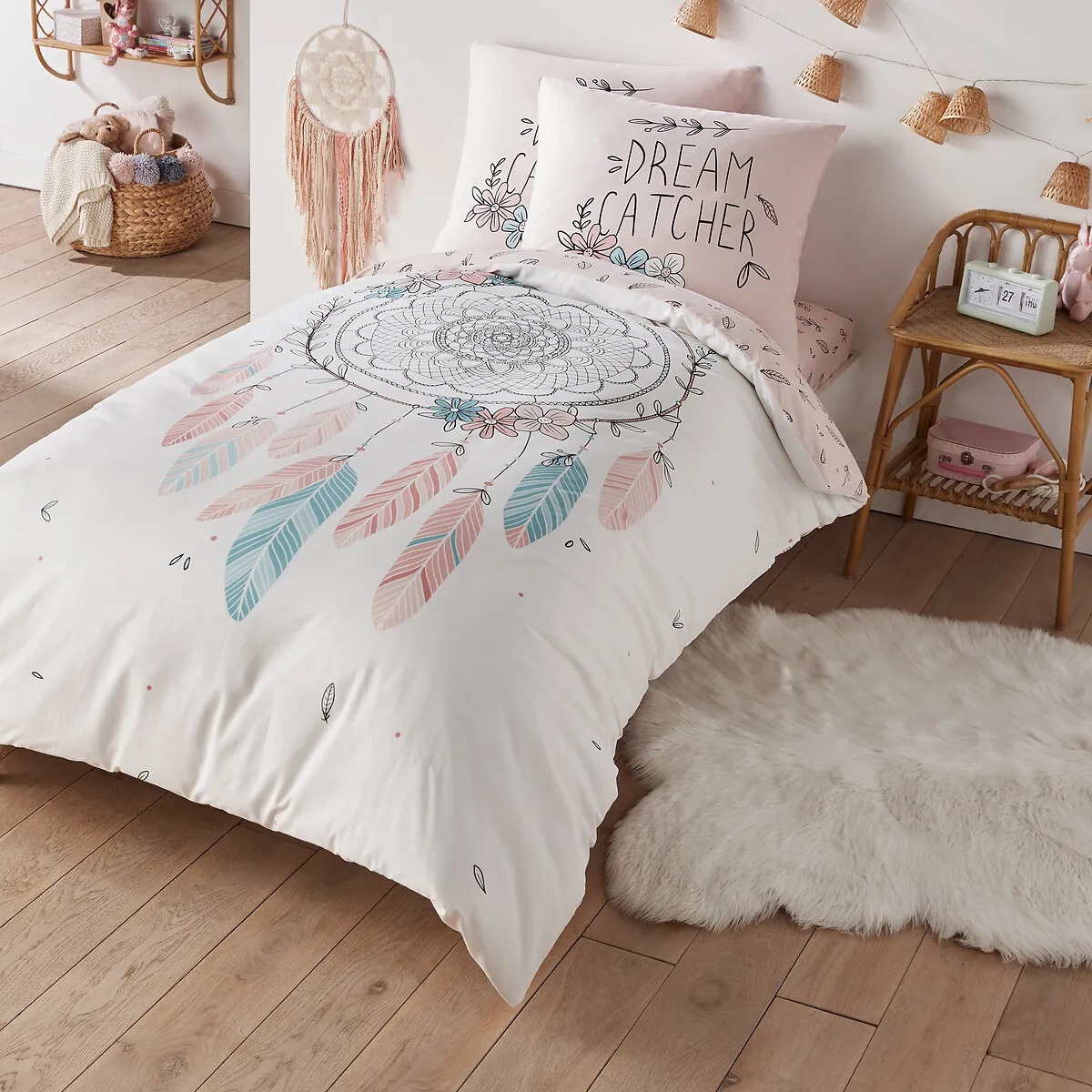Dream Catcher Fitted Sheet - Organic Cotton alternate view