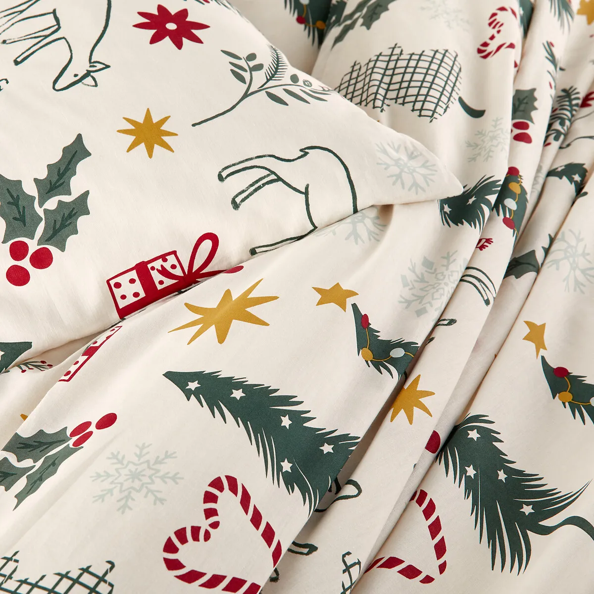 Finland King Size Duvet Cover Set - Printed, Cotton alternate view