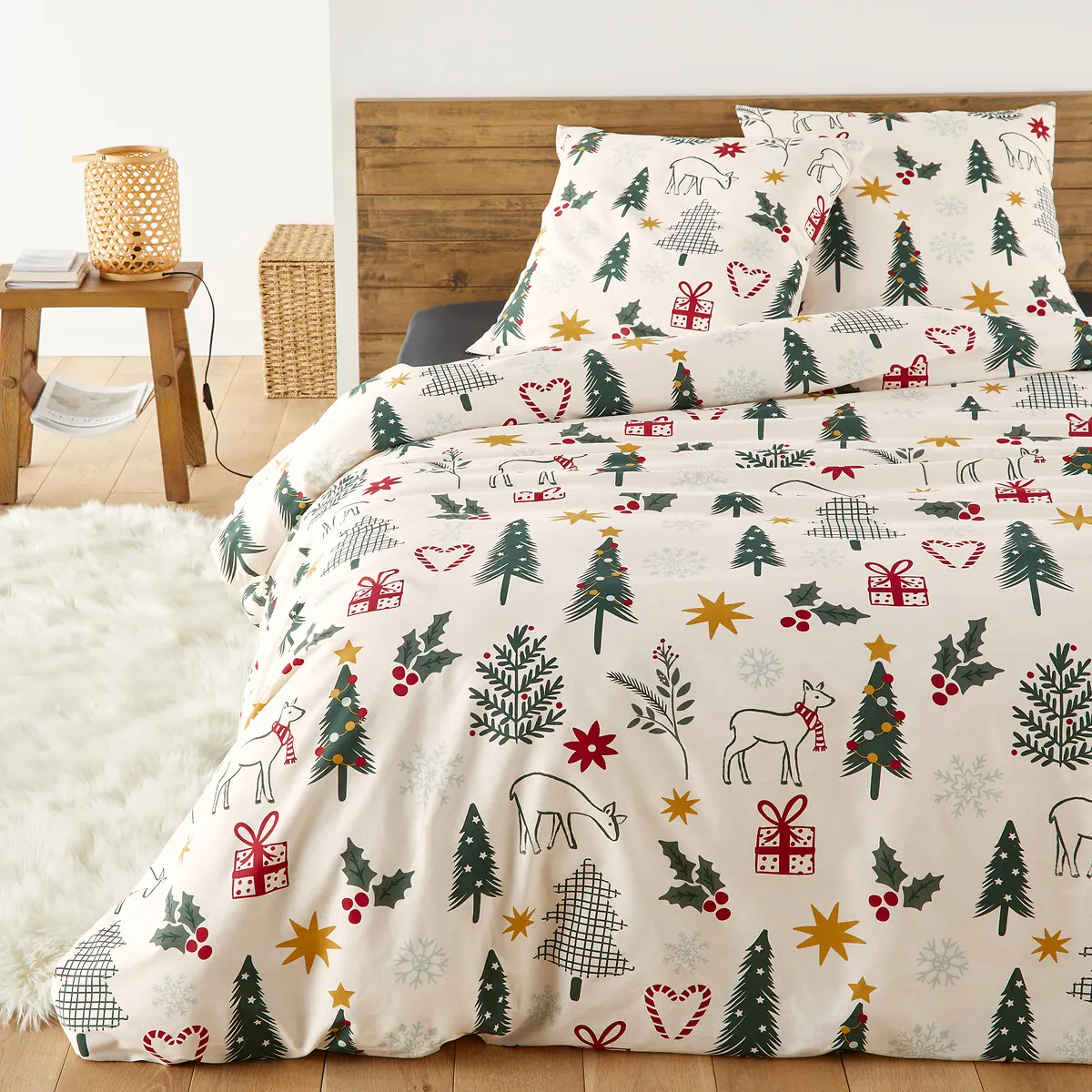 Finland King Size Duvet Cover Set - Printed, Cotton product
