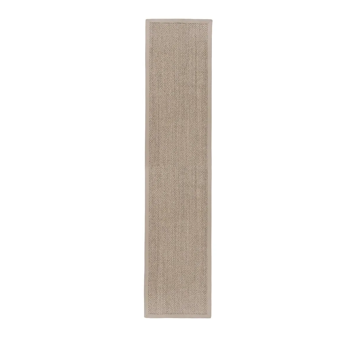 Herringbone Border Sisal Runner Rug - Beige, Sisal product