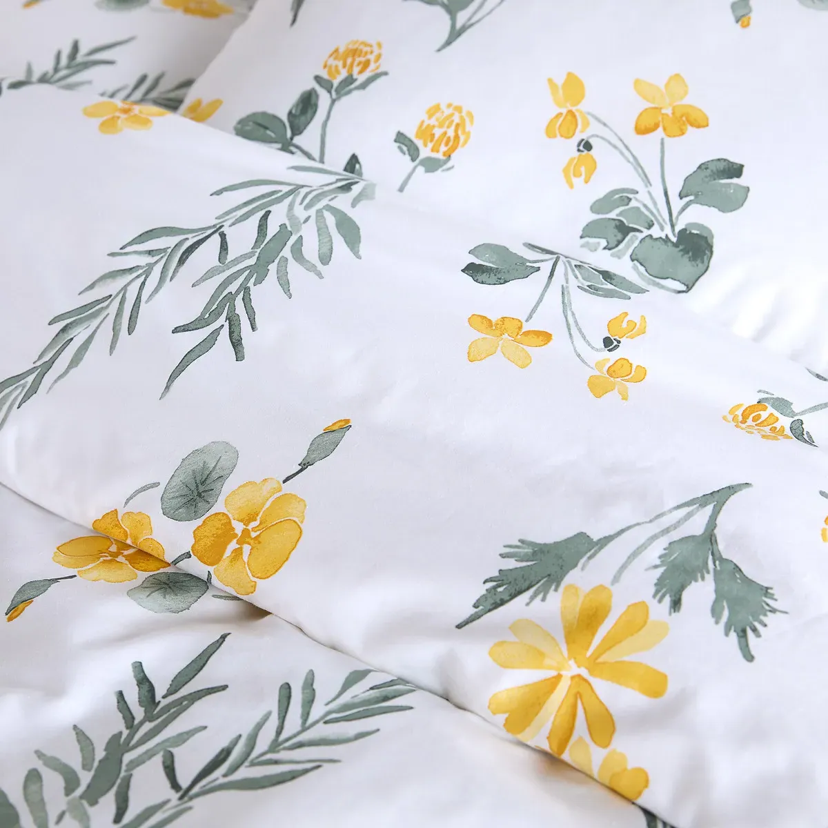 Jeanille Super King Duvet Cover Set - Floral Print, Cotton alternate view