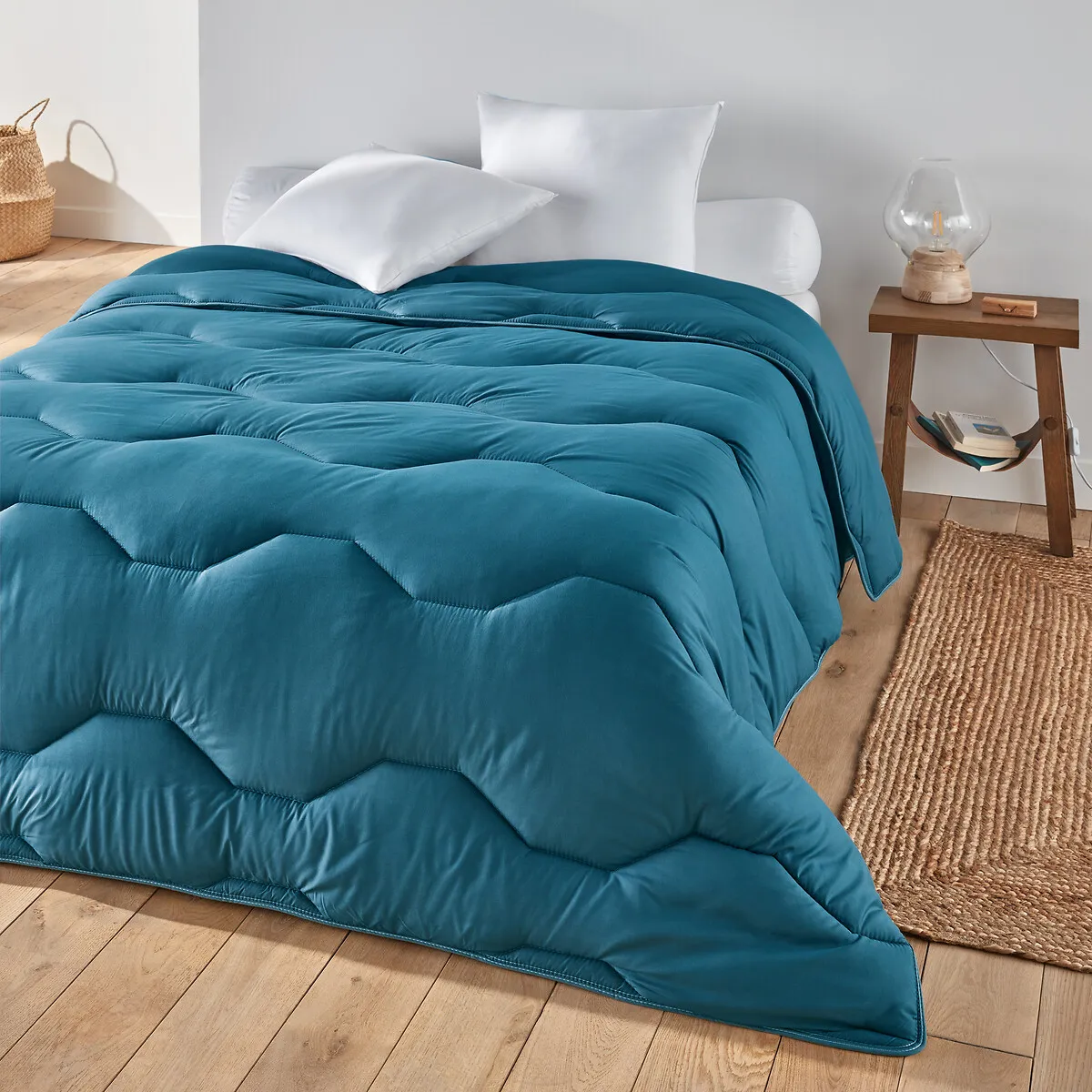 La Redoute Interieurs Coverless Duvet 6.7 TOG - Blue, Polyester product