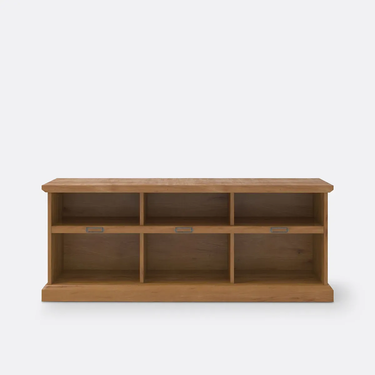 Lindley Hallway Bench with Storage - Dark Wood, Pine alternate view