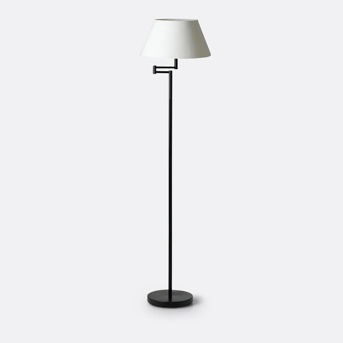 Nyna Floor Lamp with Articulated Arm - Black, Iron product