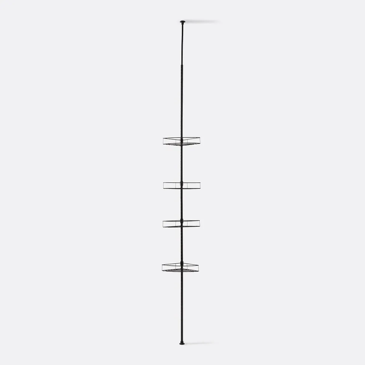 Persi Extendable Shower Shelf - Black, Steel alternate view