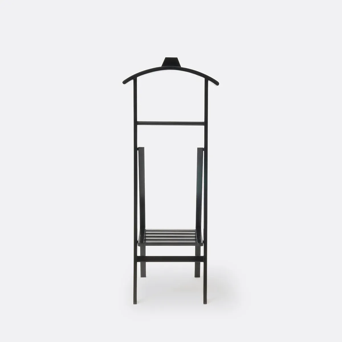 Rinkita Folding Valet Stand - Black, Acacia Wood product