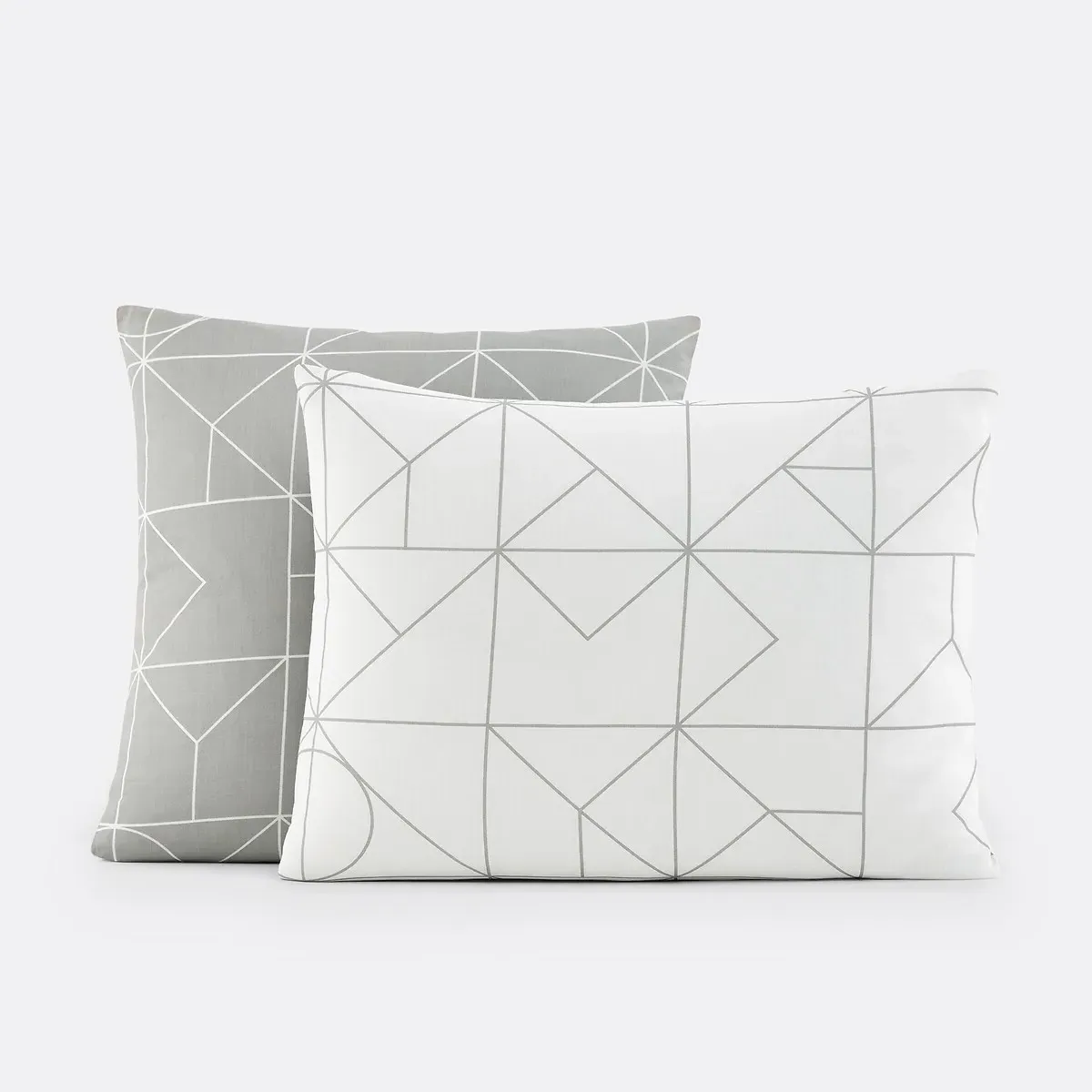 Vidmey Pillowcase - Grey, Cotton alternate view