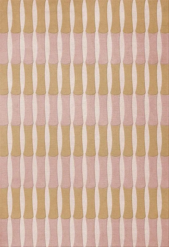 Alice Crawley Bamboo Forest Rose Rug - Multicolor, Wool alternate view