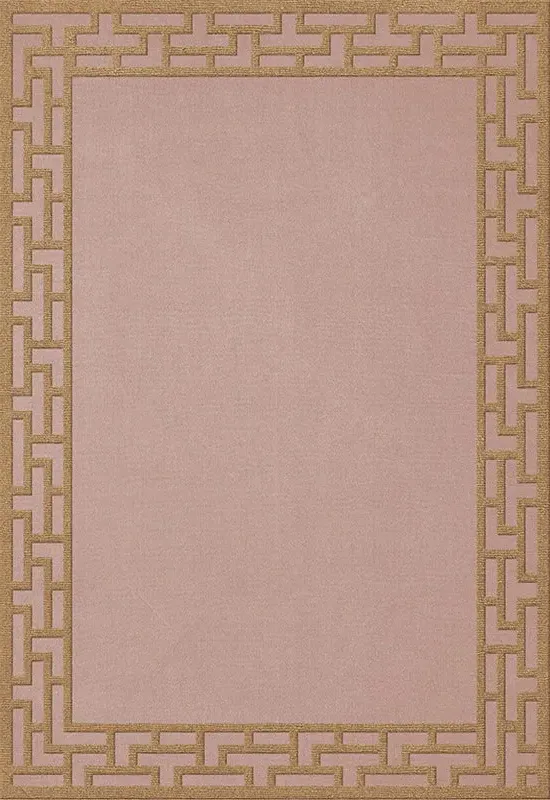 Alice Crawley Indocine Mellow Rose Rug - Wool alternate view
