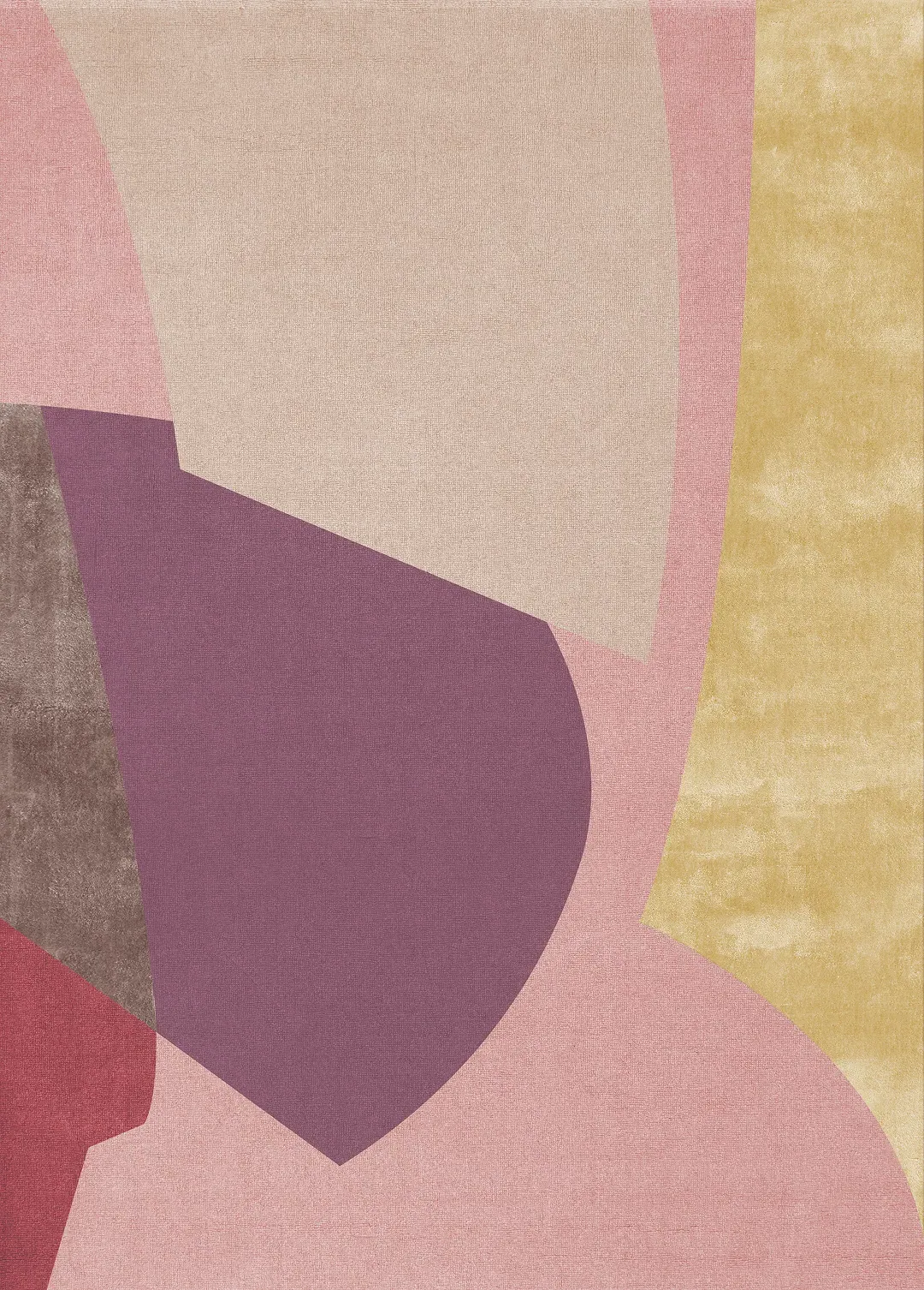 Candyland Rug - Pink, Purple, Wool product