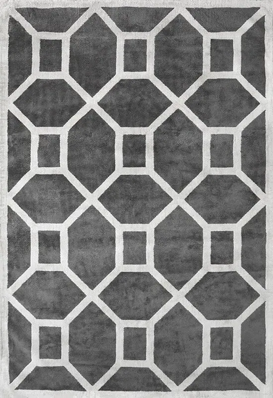 Entrance Medium Area Rug - Elephant Gray, Viscose product