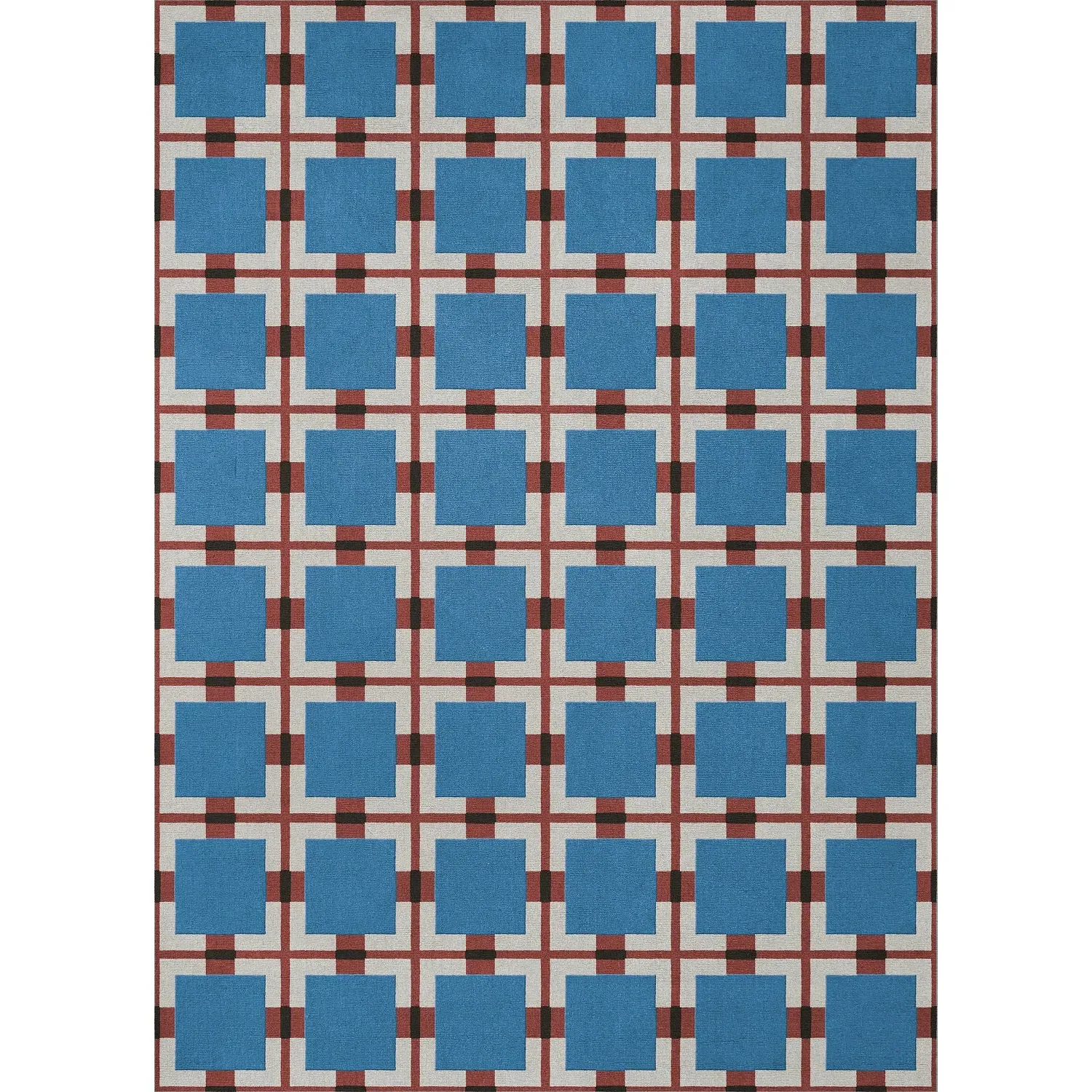 Evelina Kroon Berry Rain Rug - Blue, Wool product