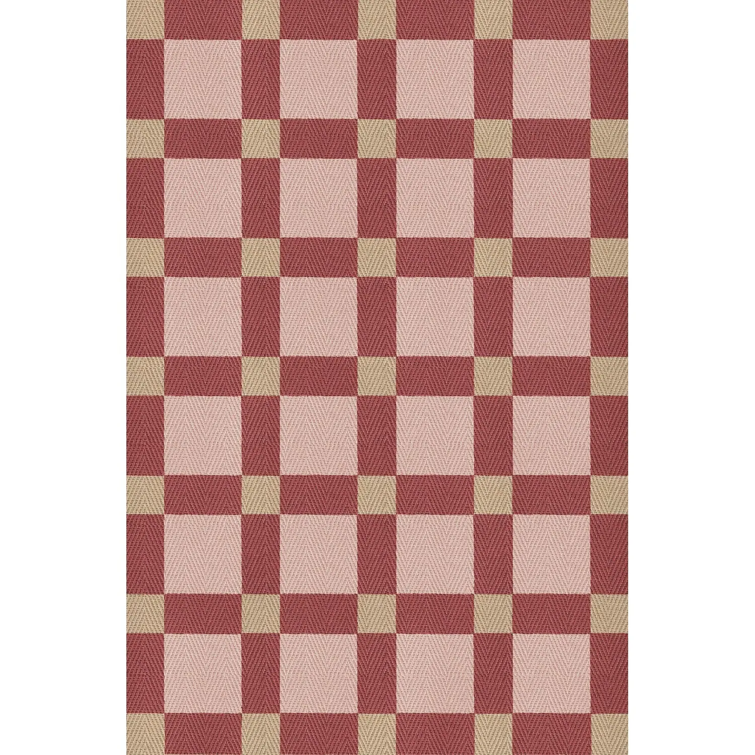 Evelina Kroon Plum Punch Jute Rug - Natural product