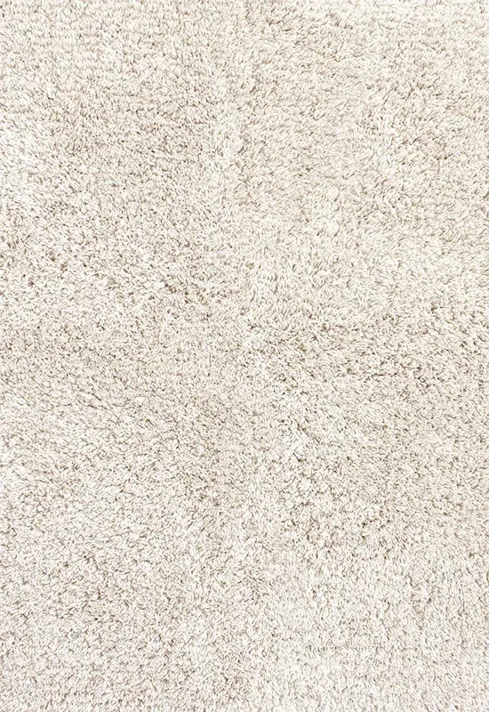 Fallingwater Shaggy Rug - Bone White, Recycled PET product
