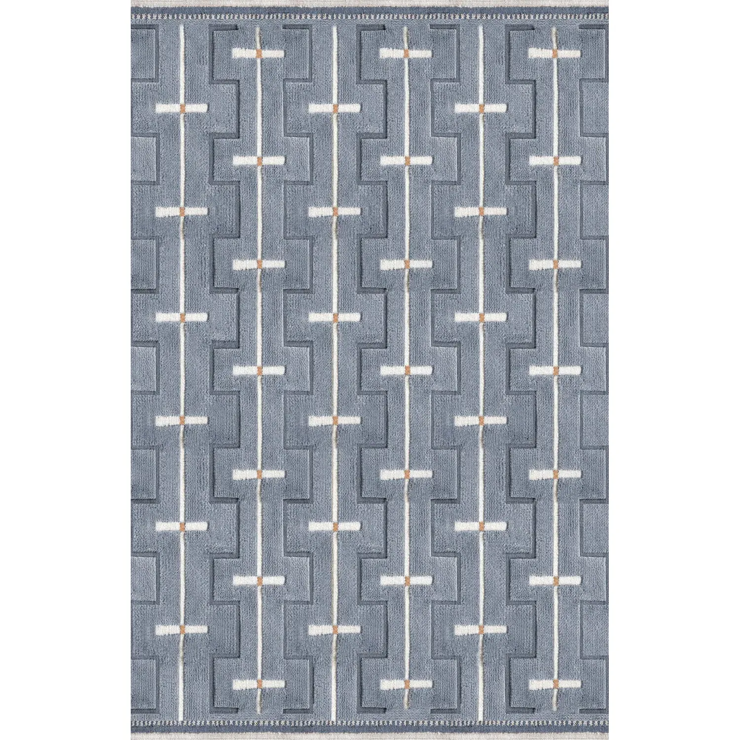 Johanna Sky Blue Rug 140x200cm - Blue, Wool product