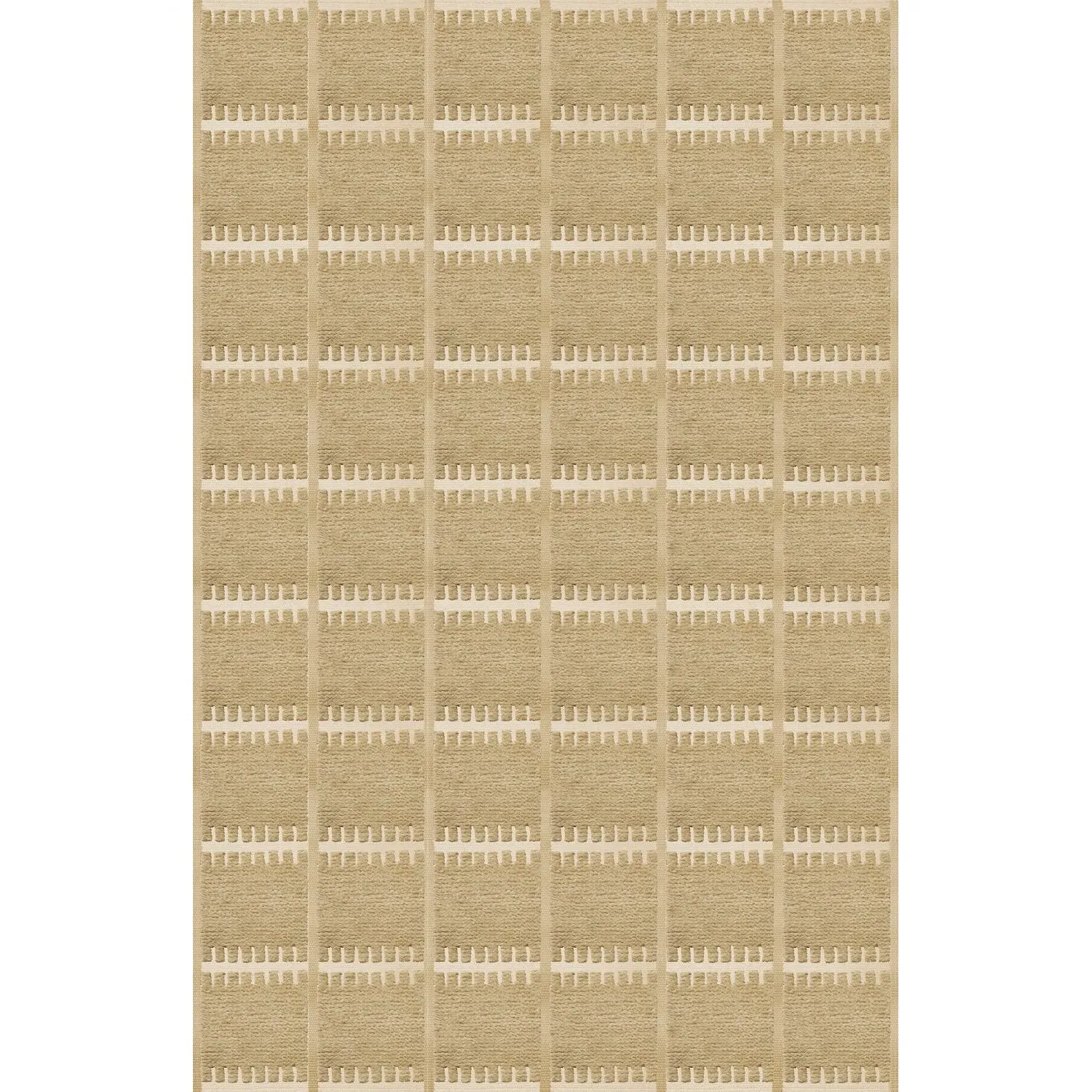 Lilly Mustard Area Rug - Yellow, Wool product