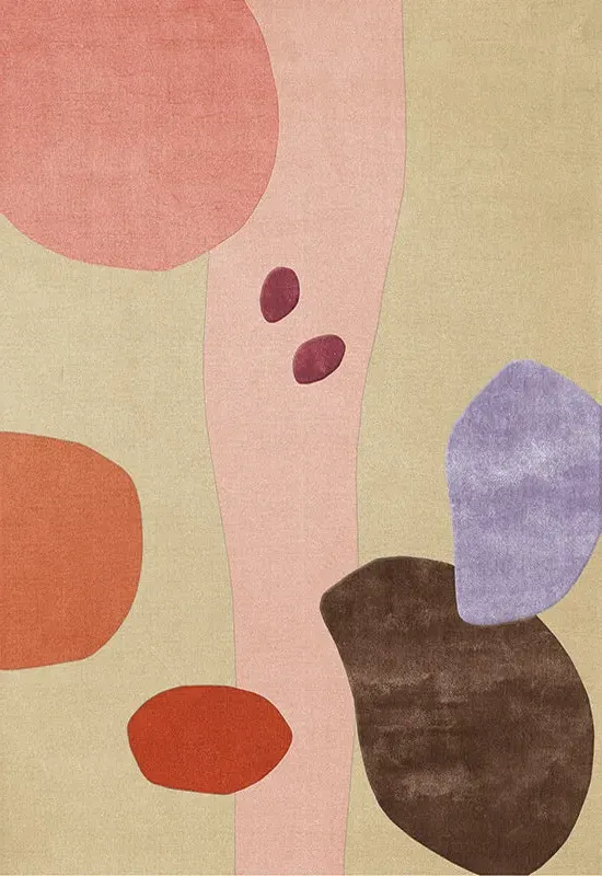 Poppykalas Magical Garden Rug - Multicolor, Wool alternate view